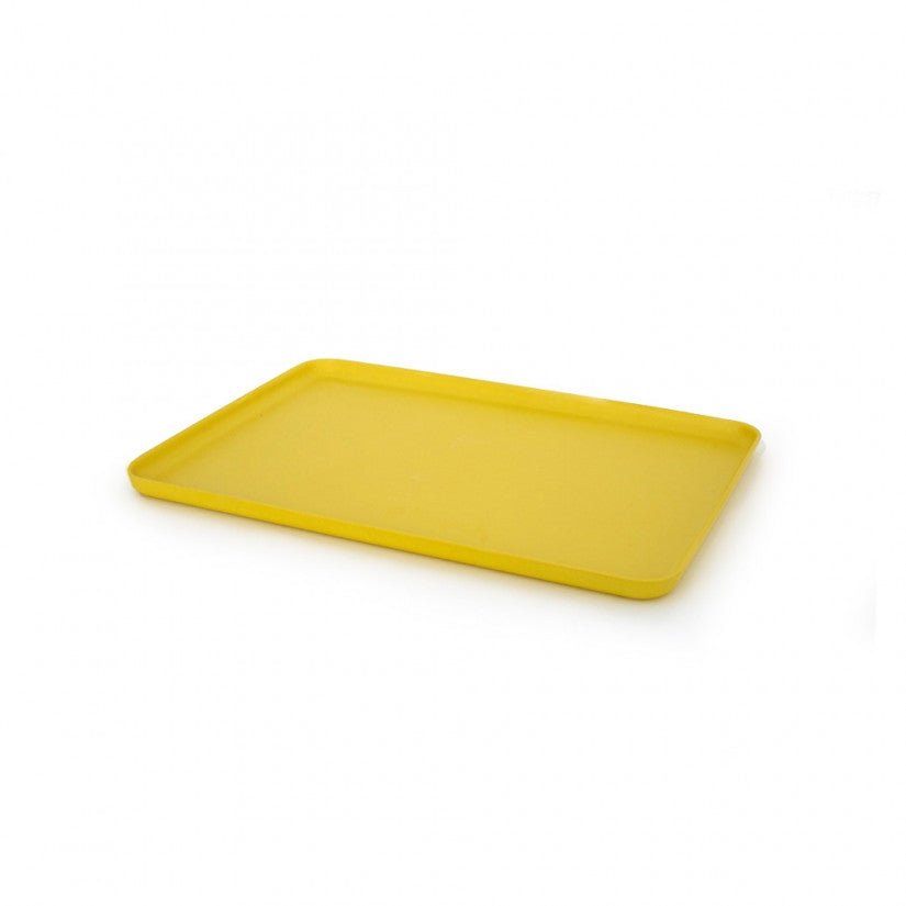 Unbreakable Durable Serving Tray - 1 Pack, Yellow