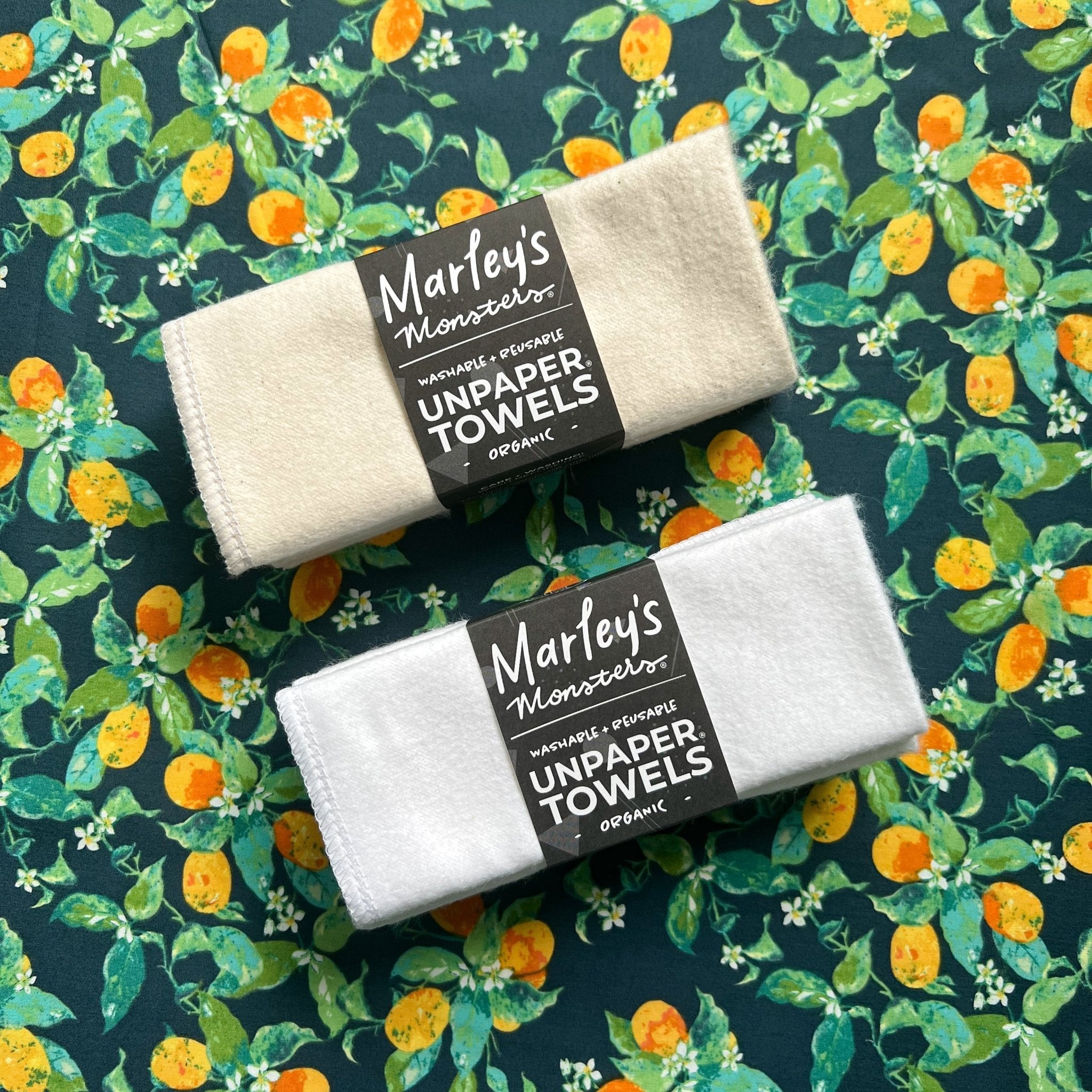 Marley's Monsters UNpaper Towels Organic Natural 6-Pack