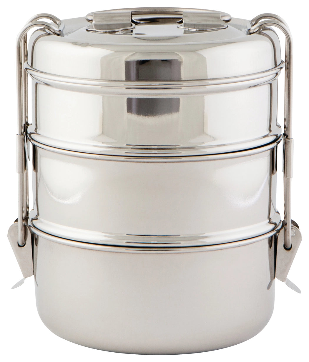 Stainless Steel Tiffin: 2 or 3 Level