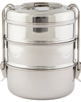 Stainless Steel Tiffin: 2 or 3 Level