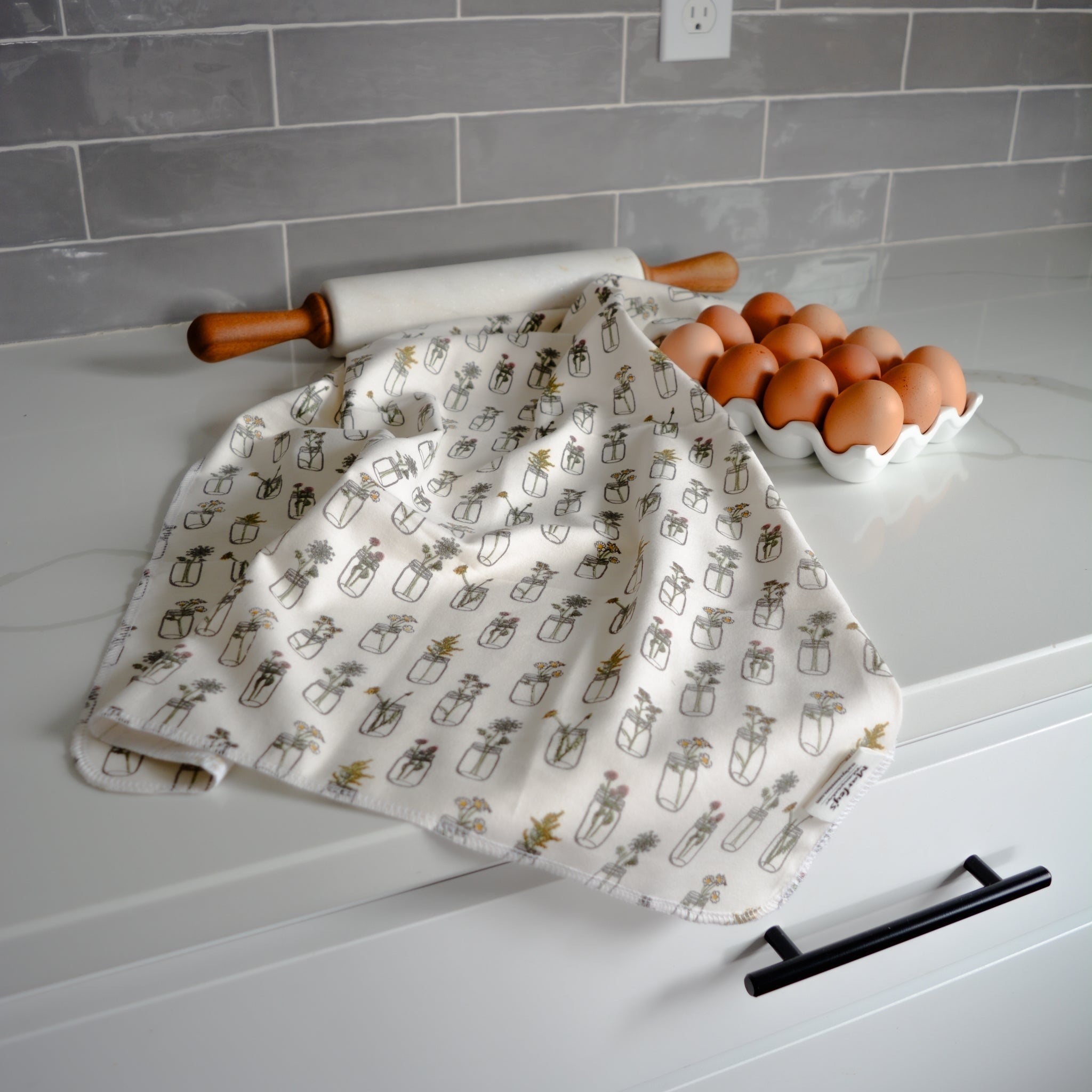 Kitchen Tea Towel: Fresh Prints