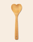 Heart-Shaped Bamboo Kitchen Spoon