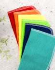 Small Cloth Napkins: Color Mixes