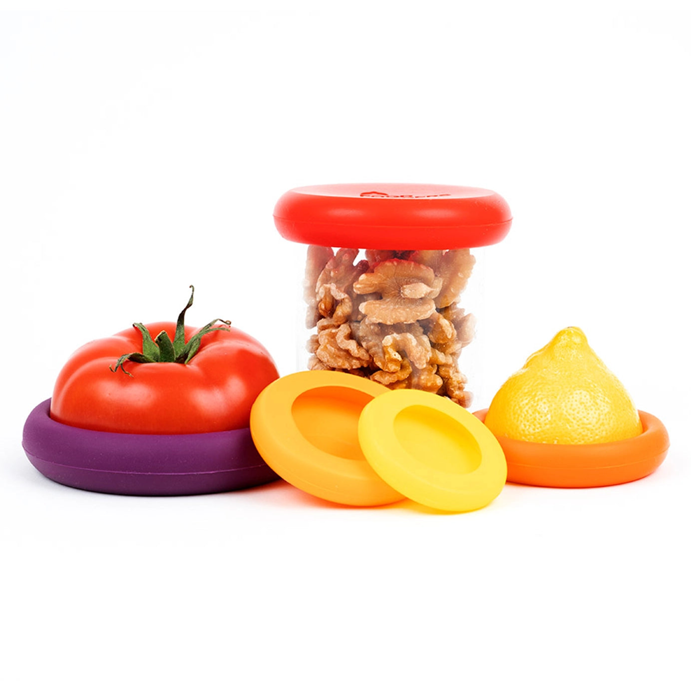 Food Huggers: Set of 5 Plastic Free Food Covers