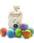 100% Pure Wool Dryer Balls: Set Of 6