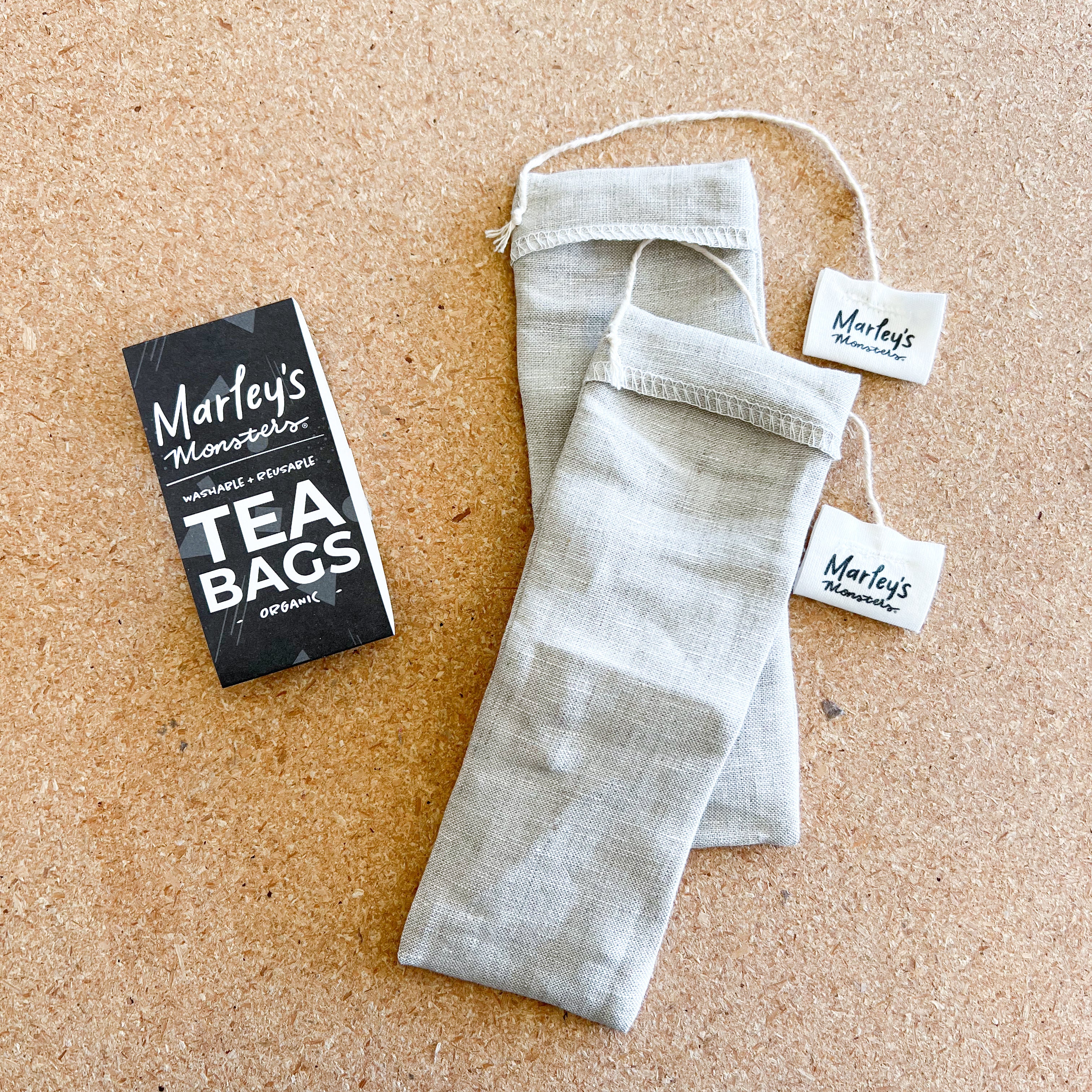 Organic Reusable Sun Tea Bags: Organic Linen