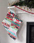 Scrap Felt Holiday Stocking