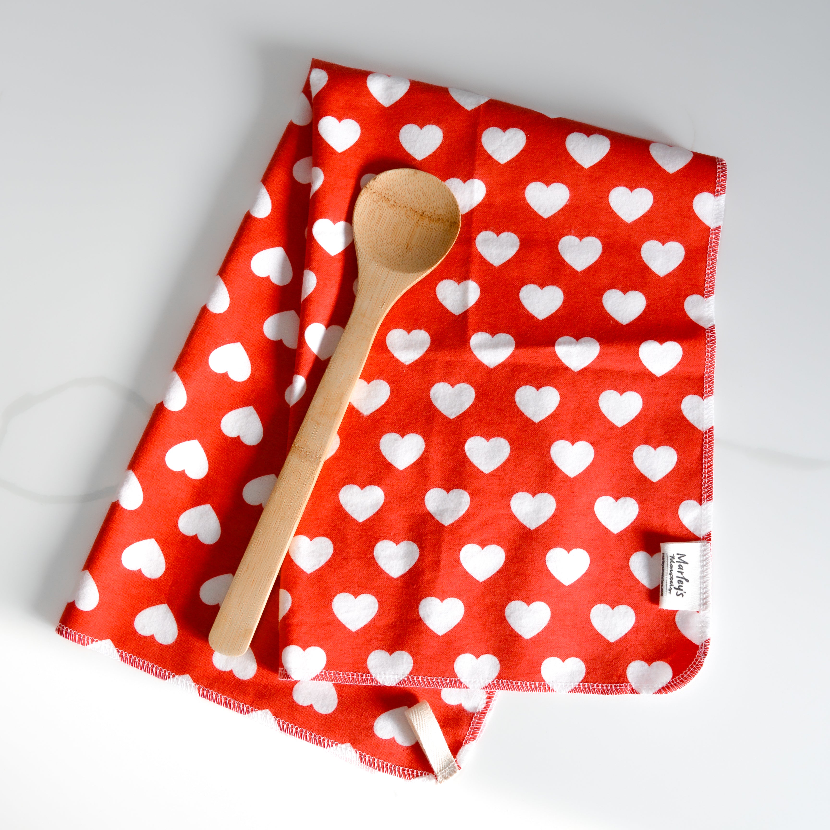 Kitchen Tea Towel: Valentine&#39;s Day Prints