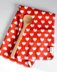 Kitchen Tea Towel: Valentine's Day Prints