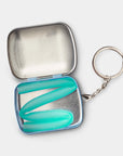 Silicone Straw & Travel Tin Keychain