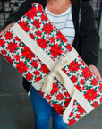 Reusable Gift Wrap: Holiday Prints