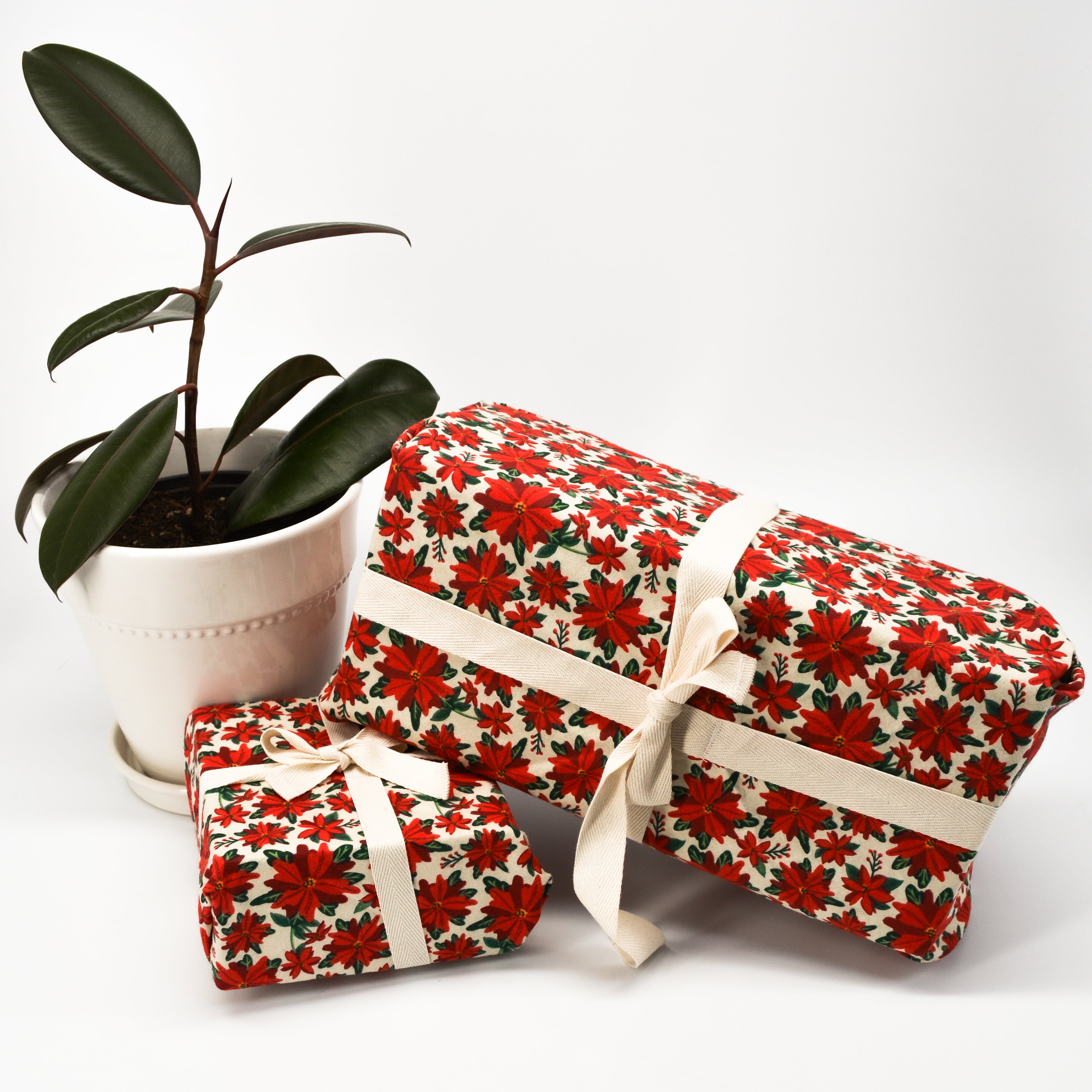 Reusable Gift Wrap: Holiday Prints