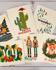 Swedish Dish Cloth: Holiday Prints