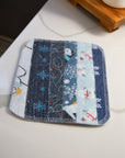 Scrap Felt Dish Cloth: Holiday Prints