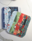 Scrap Felt Dish Cloth: Holiday Prints