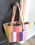 Marley’s Everything Tote: Scrap Felt - Earthy Rainbow