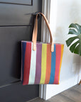 Marley’s Everything Tote: Scrap Felt - Earthy Rainbow