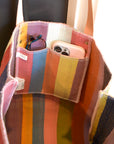 Marley’s Everything Tote: Scrap Felt - Earthy Rainbow