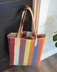 Marley’s Everything Tote: Scrap Felt - Earthy Rainbow