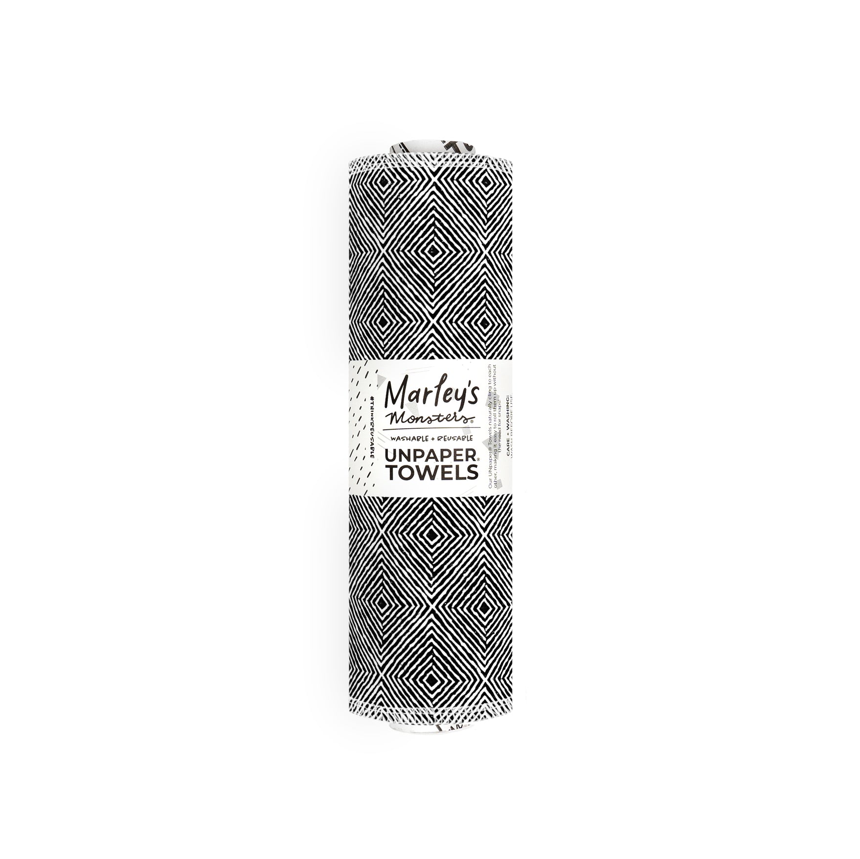 Pre-Rolled Reusable Paperless Towels - Grey dandelion - KARUILU