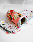 Toilet UNpaper® Roll: Funky Christmas - Bidet Cloths