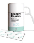 Friendly Flossers: 45 count Eco Pick Flossers