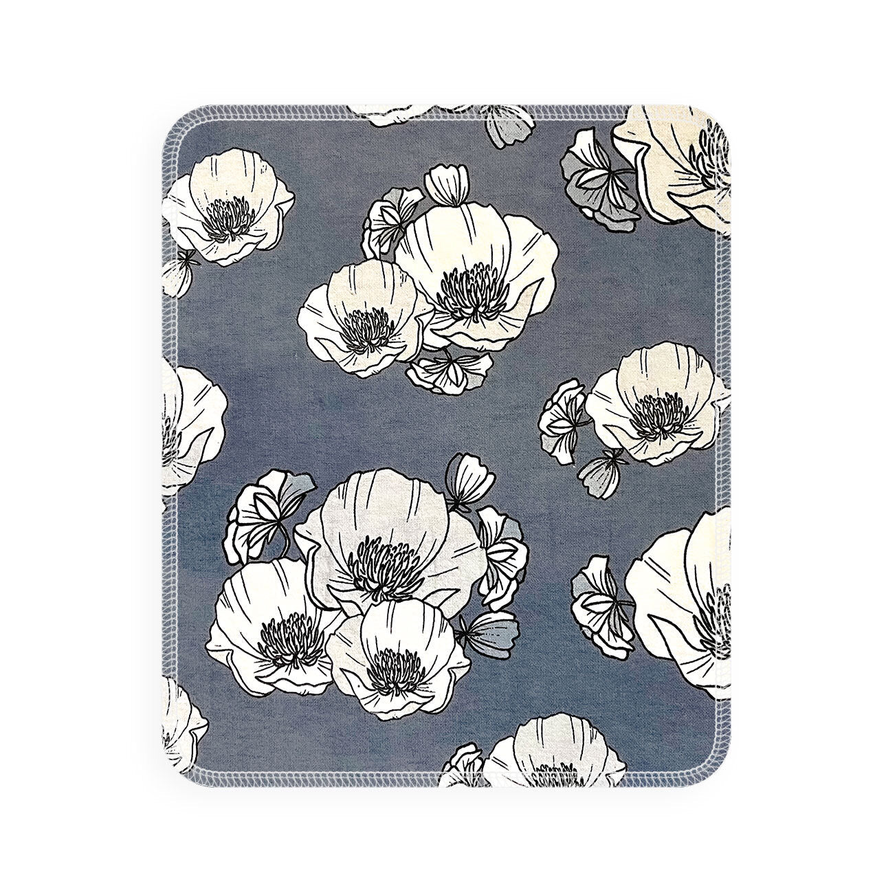 UNpaper® Towel Single: Poppies on Blue - Marley's Monsters