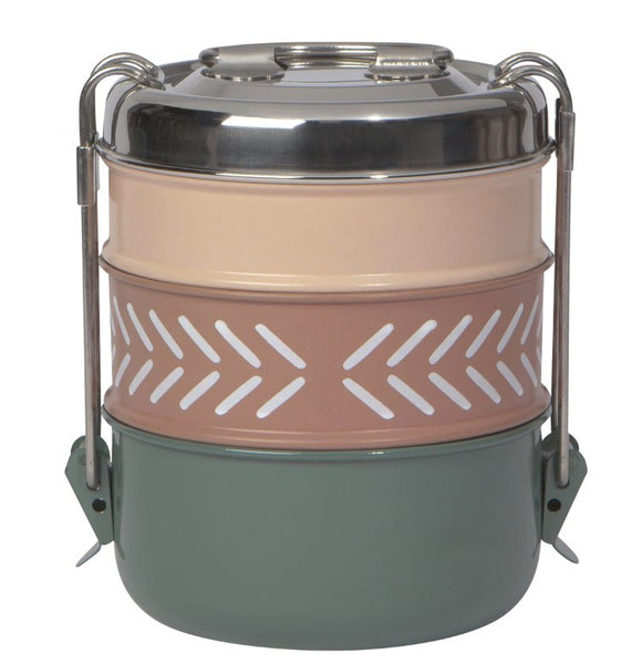 Indian-Tiffin 3 Tier Stainless Steel Small Tiffin Lunch Box