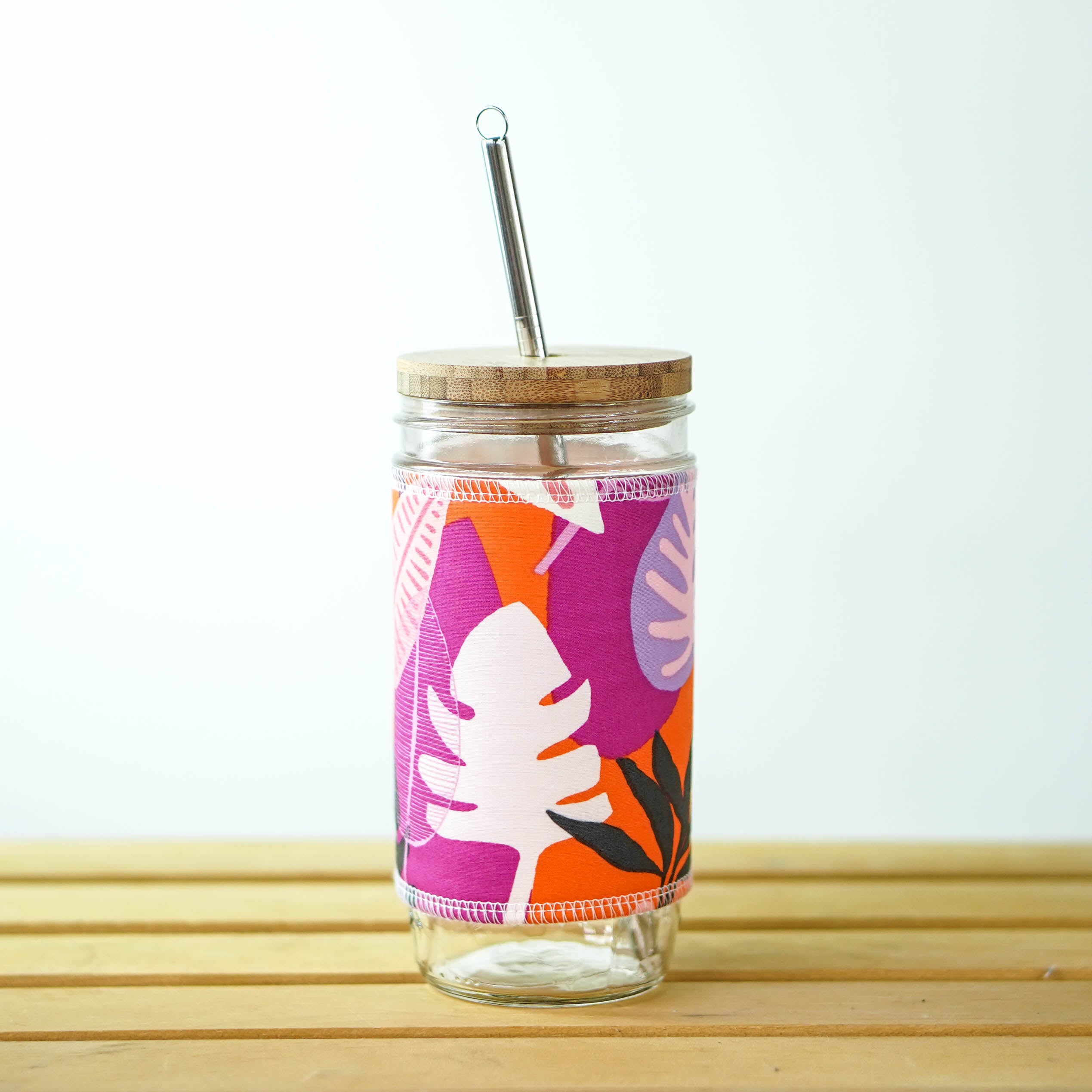 *Discontinued* Glass Tumbler: Sleeve Only - Suprise Prints