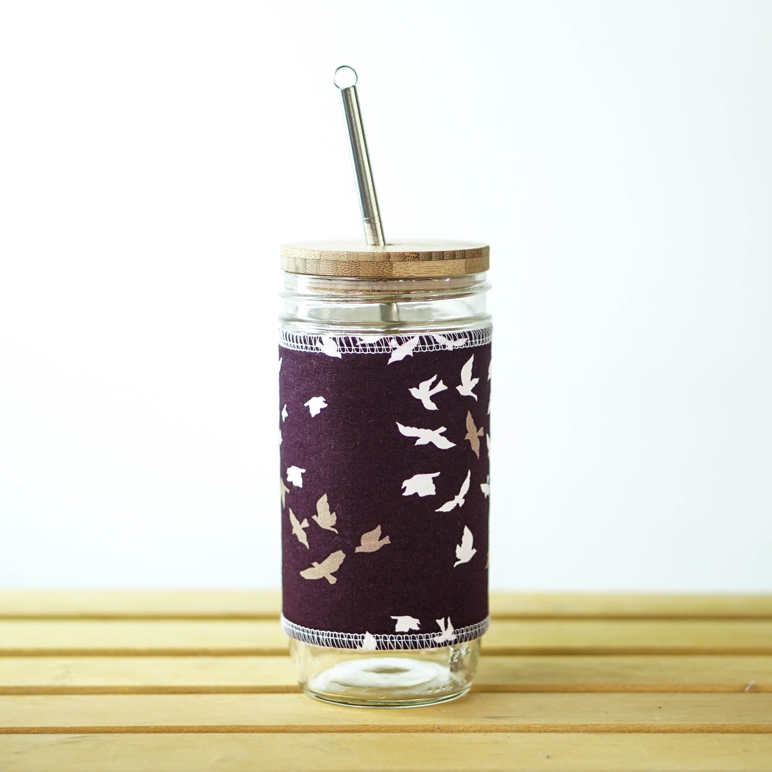 *Discontinued* Glass Tumbler: Sleeve Only - Suprise Prints