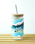 *Discontinued* Glass Tumbler: Sleeve Only - Suprise Prints