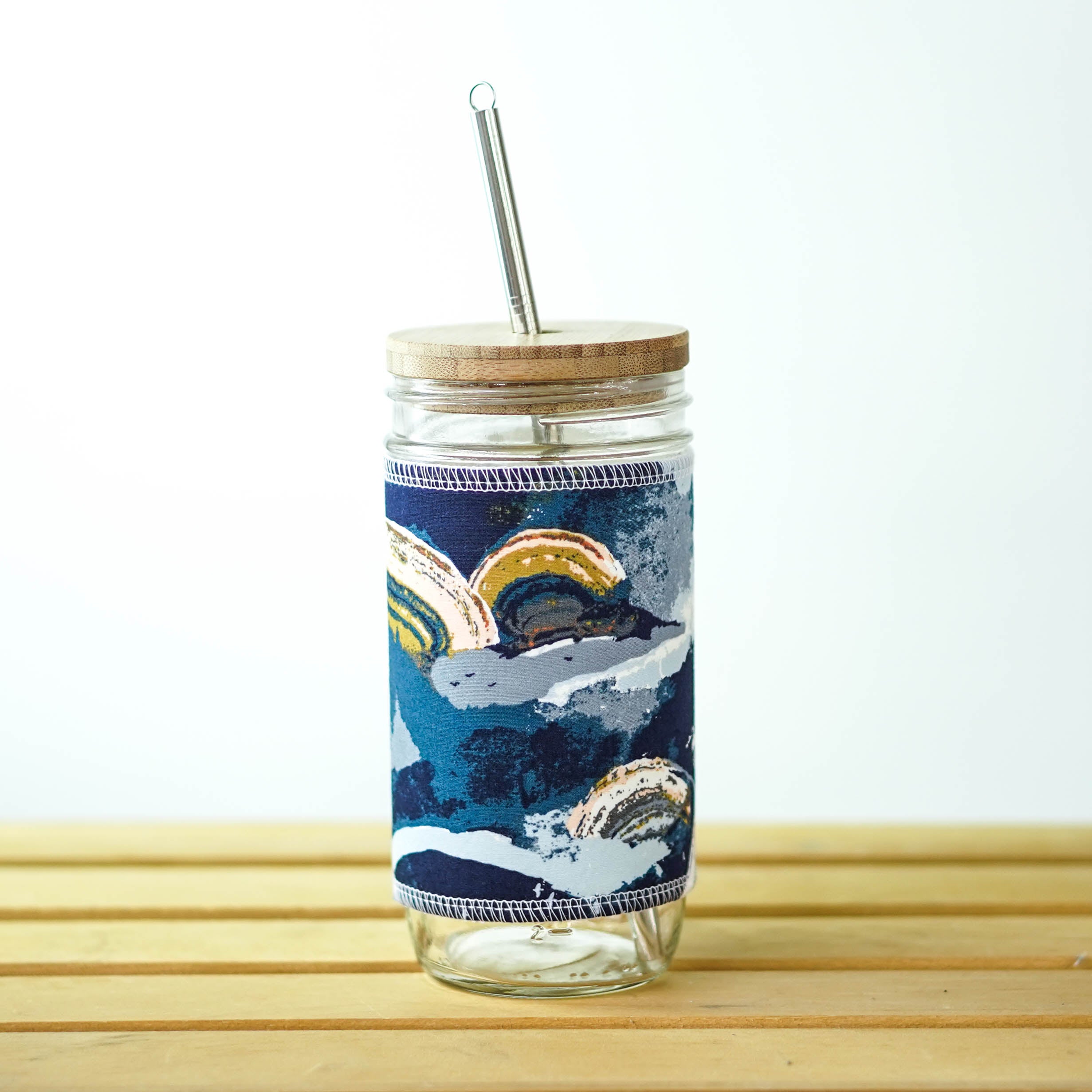 *Discontinued* Glass Tumbler: Sleeve Only - Suprise Prints