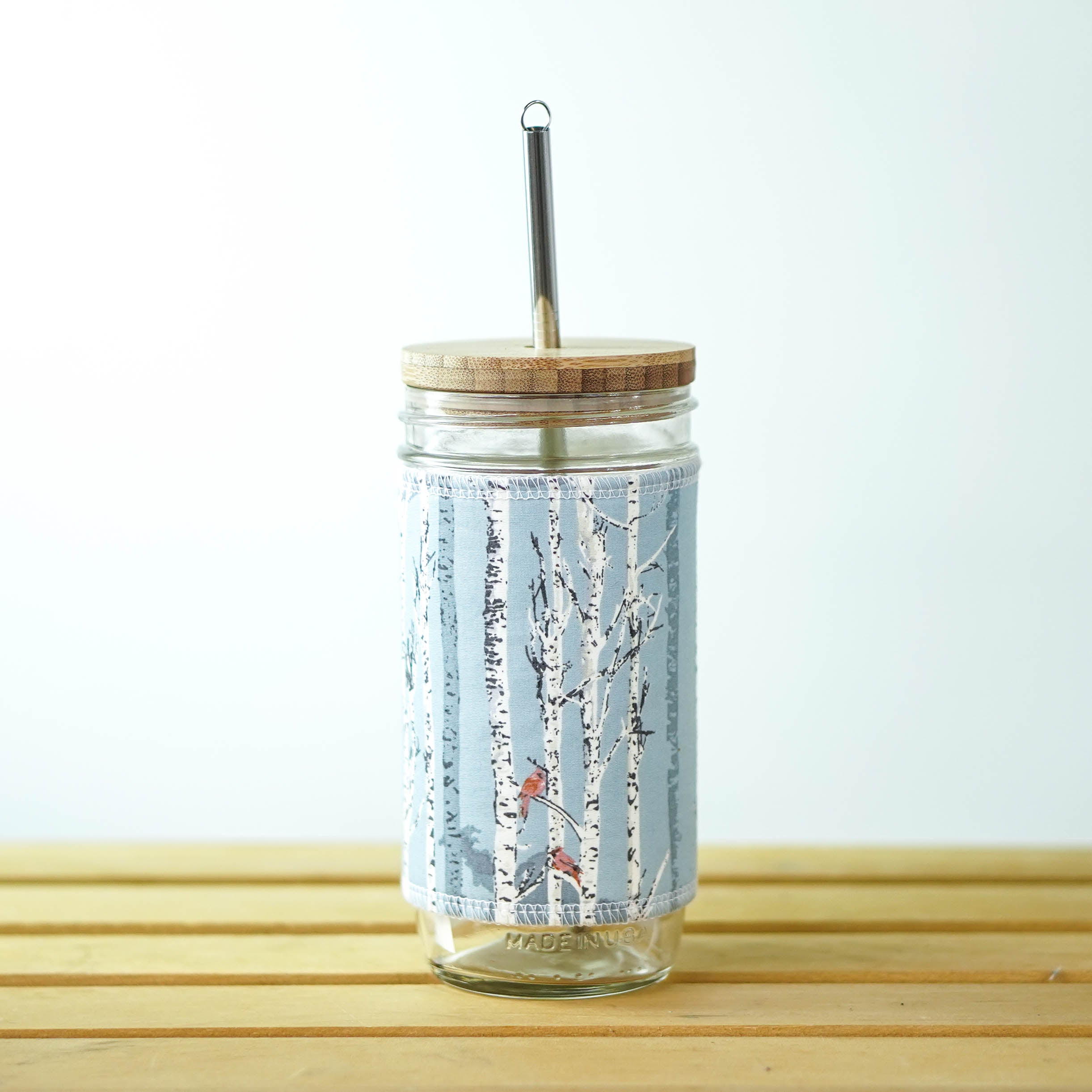 *Discontinued* Glass Tumbler: Sleeve Only - Suprise Prints