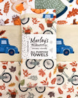 All-Purpose Towels: Fall Prints - Marley's Monsters