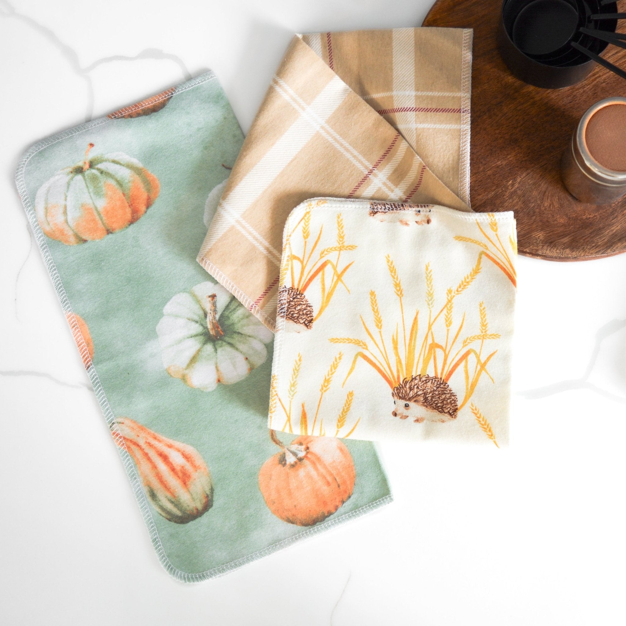 All-Purpose Towels: Fall Prints - Marley&#39;s Monsters