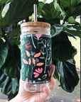 *Discontinued* Glass Tumbler: Sleeve Only - Suprise Prints