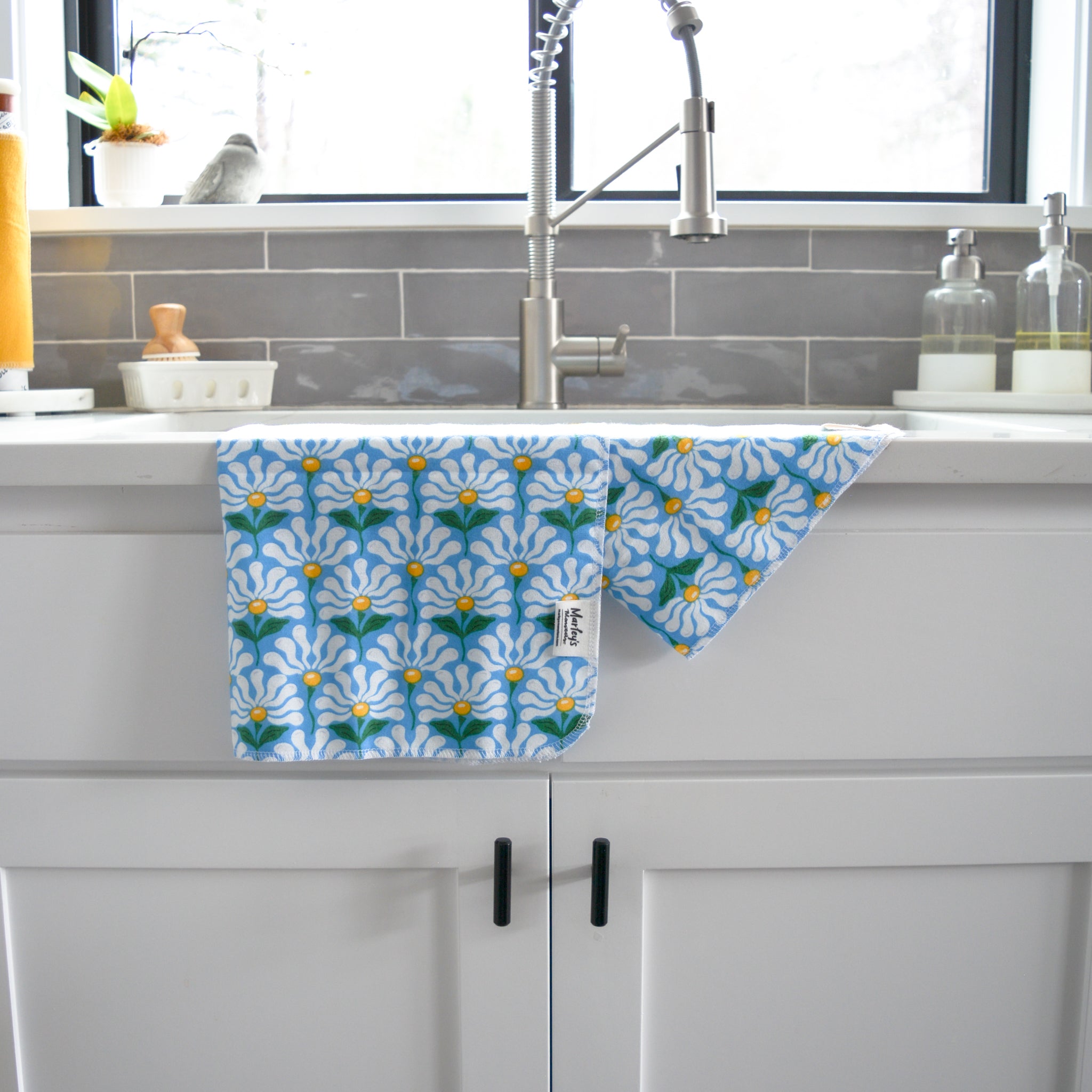 Kitchen Tea Towel: Fresh Prints - Marley&#39;s Monsters