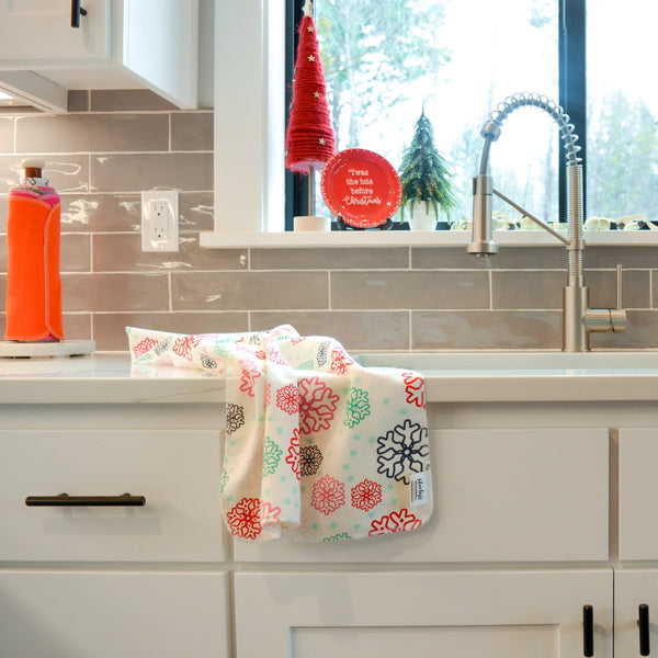 Kitchen Tea Towel: Air B N' Beach Prints | Marley's Monsters Waves