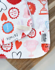 Kitchen Tea Towel: Valentine's Day Prints - Marley's Monsters