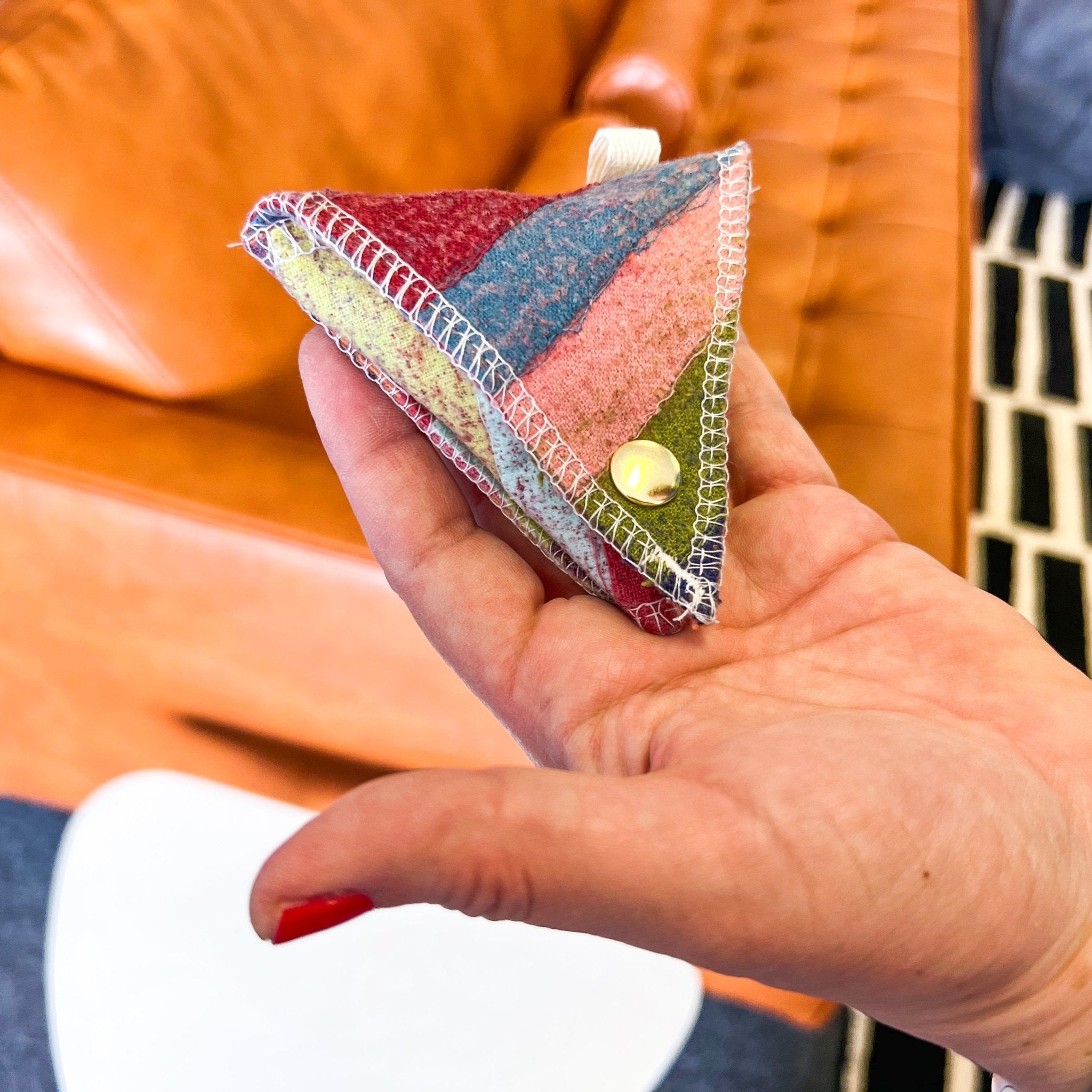 Scrap Felt Coin Purse - Marley&#39;s Monsters