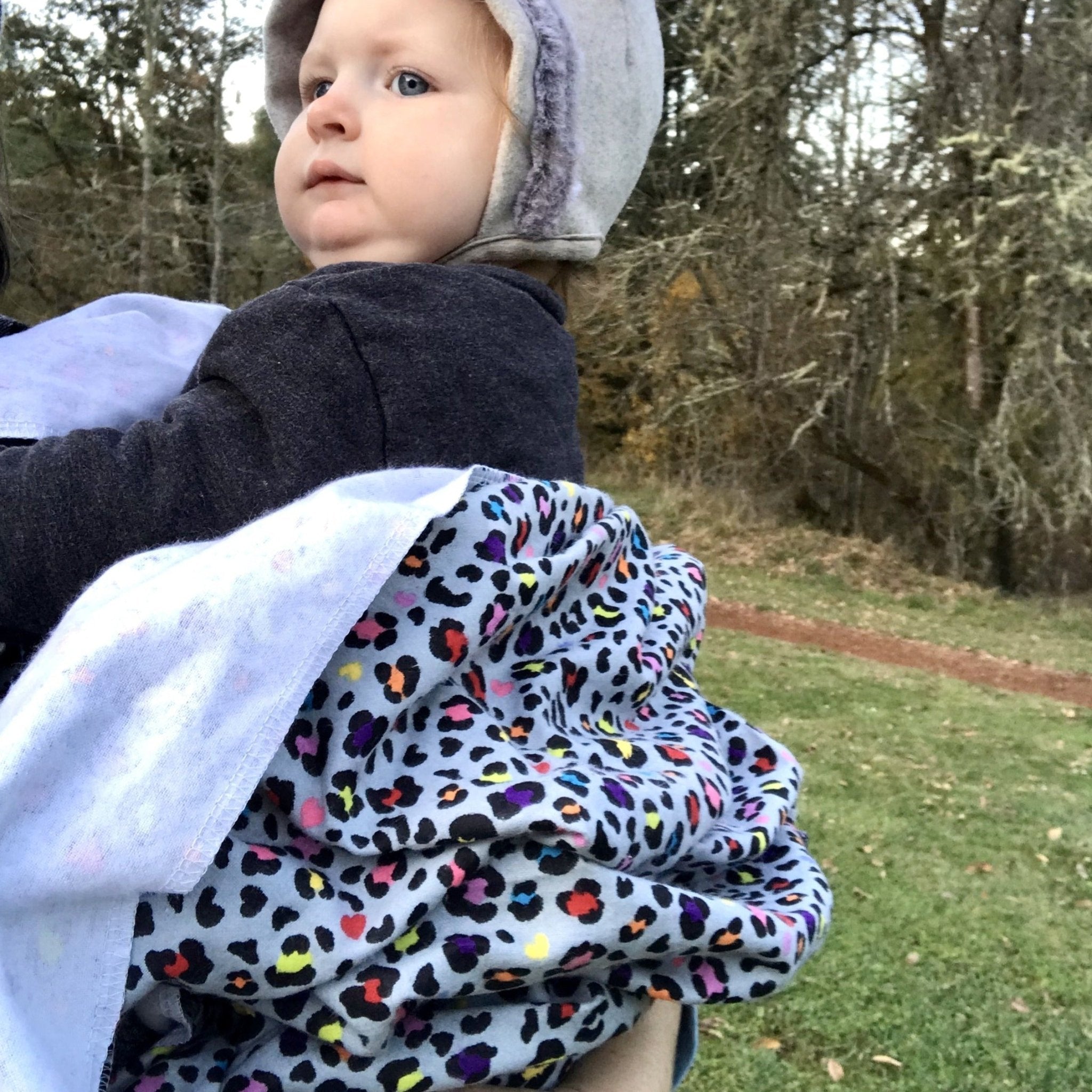 Swaddle Blanket: Flannel - Marley's Monsters