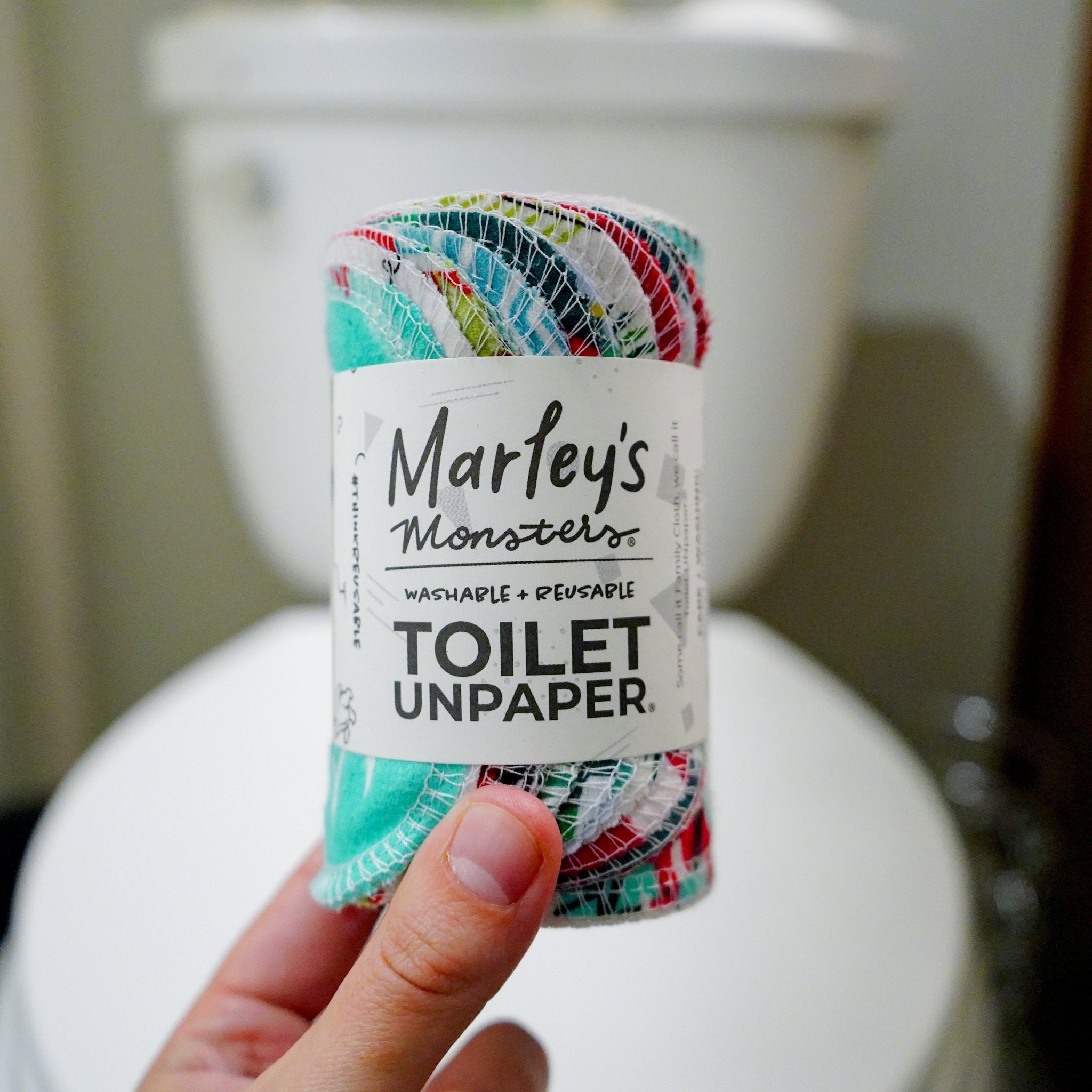 Toilet UNpaper® Roll: Funky Christmas - Marley&#39;s Monsters