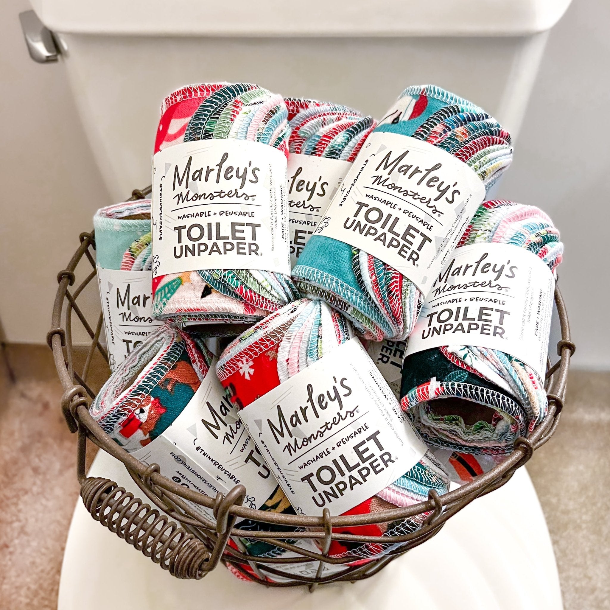 Toilet UNpaper® Roll: Funky Christmas - Marley&#39;s Monsters