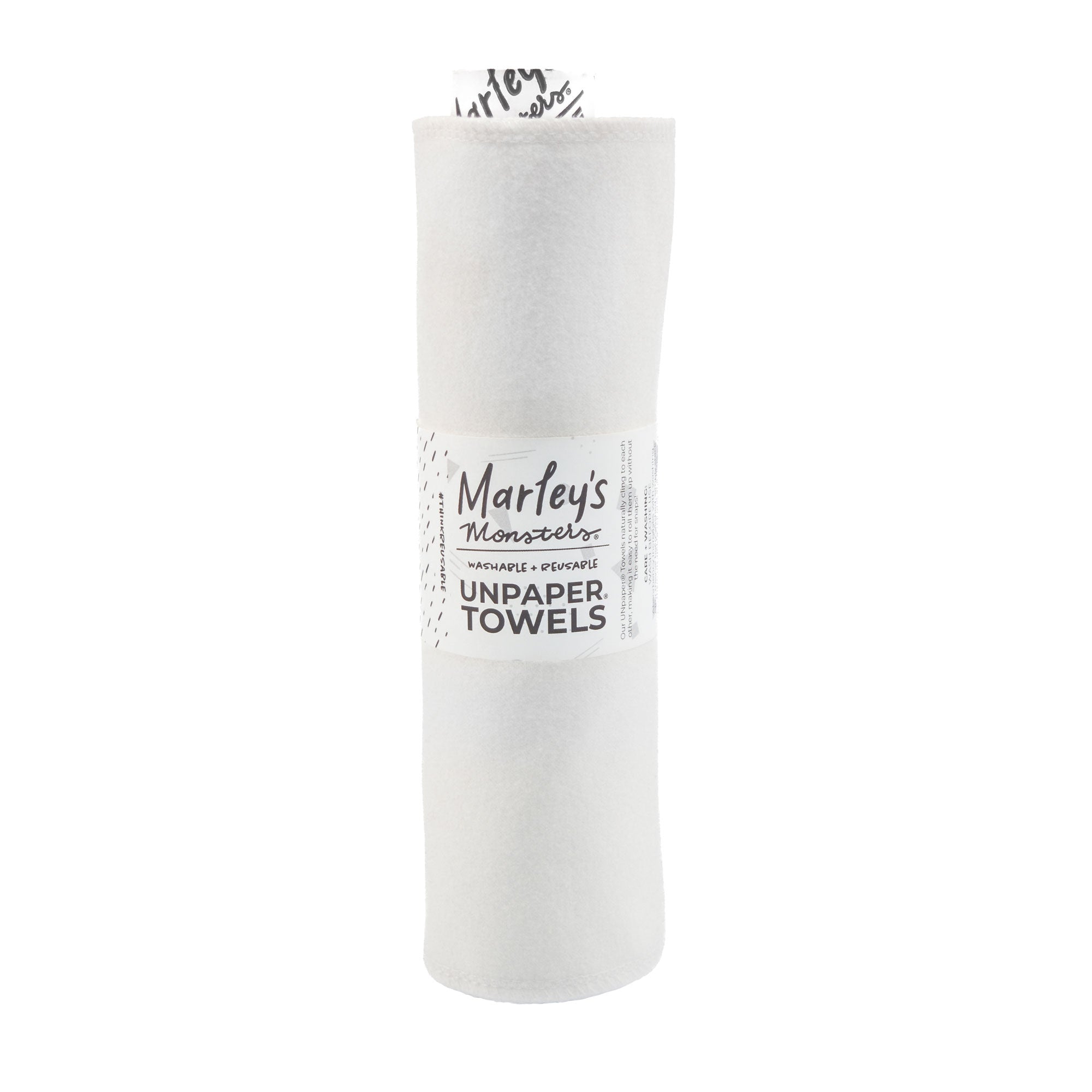 Pre-Rolled Reusable Paperless Towels - Off White/Cream - KARUILU