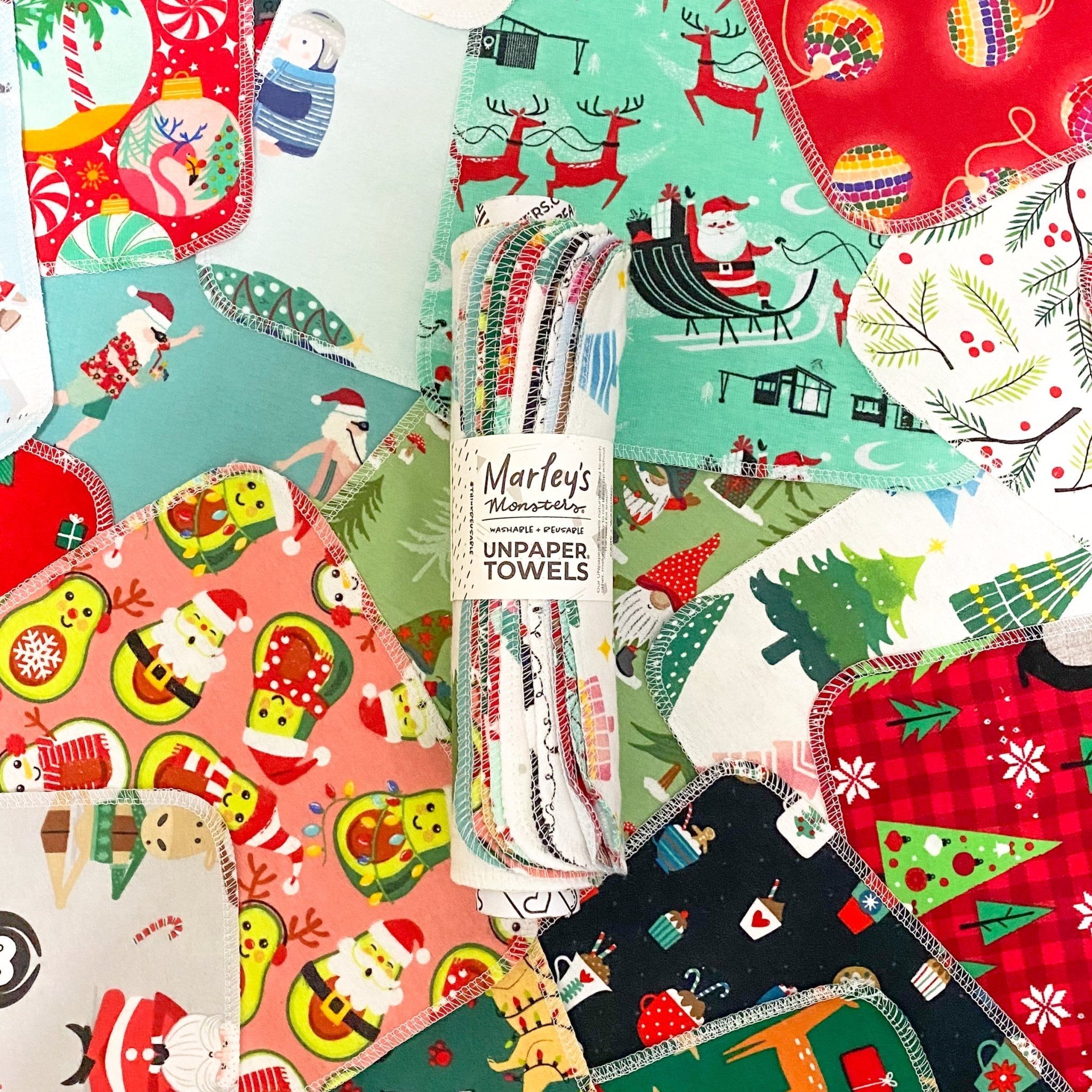 UNpaper® Towels: Funky Christmas - Marley's Monsters