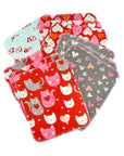 UNpaper® Towels: Valentine's Day 12 pack - Purrrrfect Love - Marley's Monsters