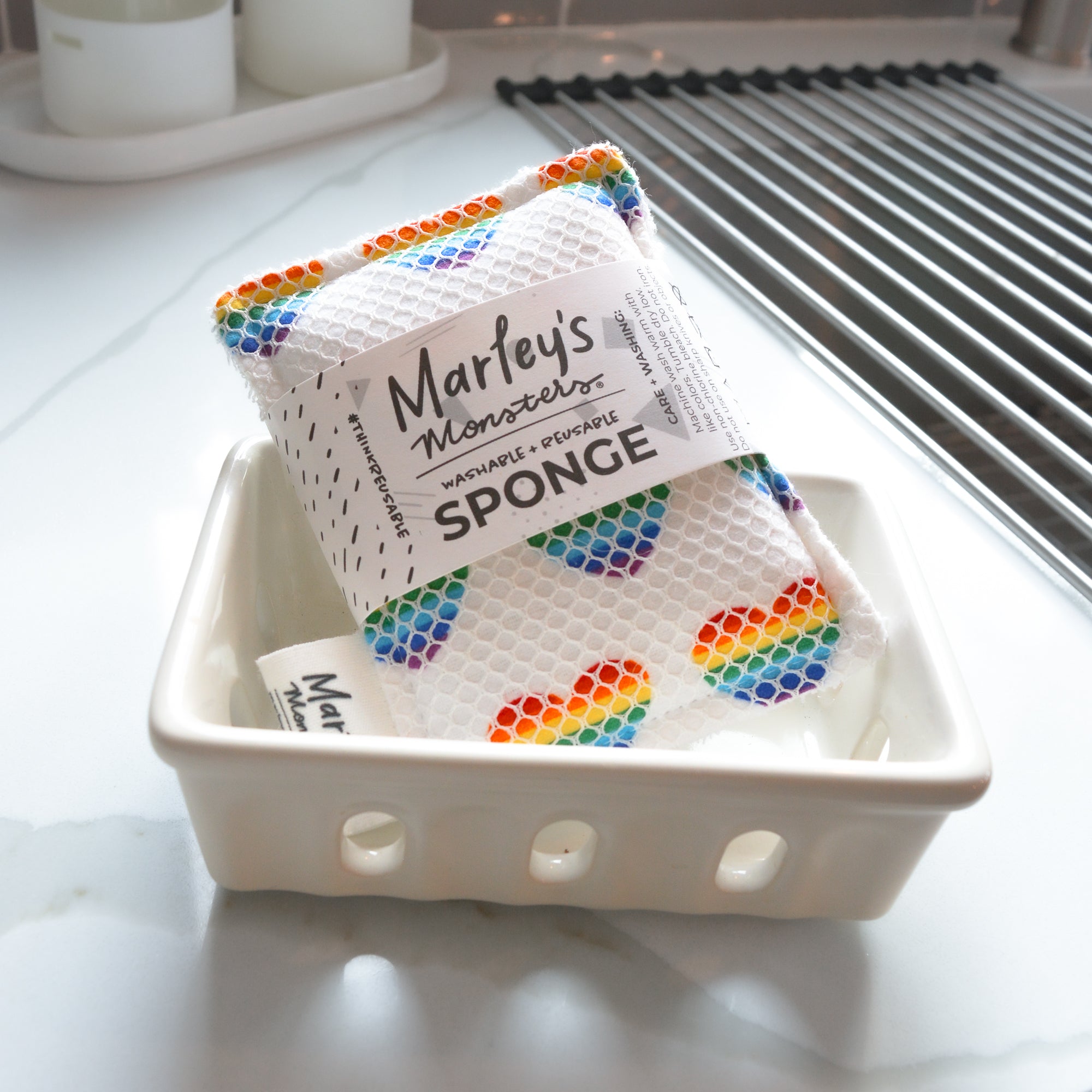 Washable Sponge: Pride Edition - Marley's Monsters